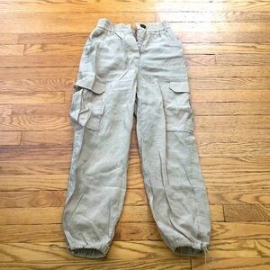 Joie Tan Parachute Cargo Pants. Size XS